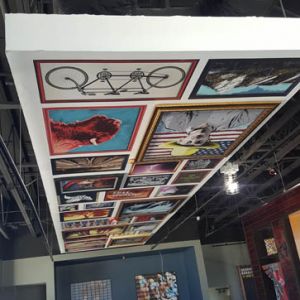 Wall Covering at Red Robin