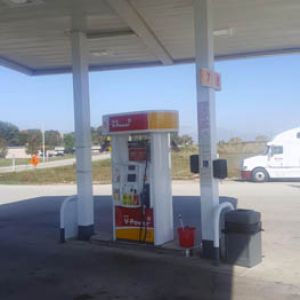 Painting at Shell