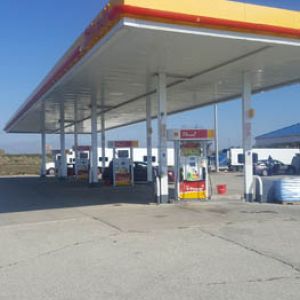 Painting at Shell