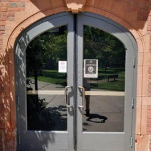 Outdoor Painting of UW Milwaukee