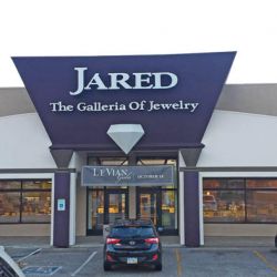 Outdoor painting of Jared Jewelery