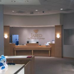 Indoor painting of Jared Jewelery