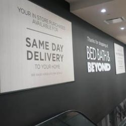 Wall Covering at Bed Bath and Beyond