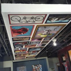Wall Covering at Red Robin