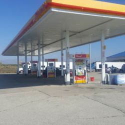Painting at Shell